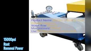15000psi प्रेशर वॉशर जंग हटाना