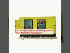 1400 बार हाई प्रेशर जेट वाशिंग मशीन रोड मार्किंग रिमूवल सिस्टम