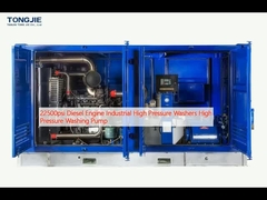22500psi डीजल इंजन औद्योगिक उच्च दबाव वाशर उच्च दबाव धुलाई पंप