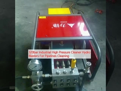 पाइपलाइनों की सफाई के लिए 320bar औद्योगिक उच्च दबाव क्लीनर हाइड्रो ब्लास्टर्स