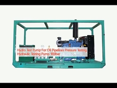 तेल पाइपलाइनों के लिए हाइड्रो टेस्ट पंप दबाव परीक्षण हाइड्रोलिक परीक्षण पंप 900bar