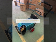 विद्युत चालित उच्च दबाव परीक्षण पंप पाइपलाइन हाइड्रो परीक्षण पंप