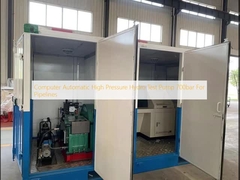 पाइपलाइनों के लिए कंप्यूटर स्वचालित उच्च दबाव हाइड्रो टेस्ट पंप 700bar