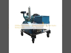 10000psi पाइप दबाव परीक्षण उपकरण 13L / न्यूनतम हाइड्रो परीक्षण पंप