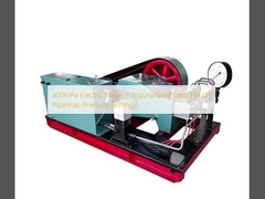 तेल पाइपलाइनों के दबाव परीक्षण के लिए 400 एमपीए इलेक्ट्रिक वॉटर प्रेशर टेस्ट पंप