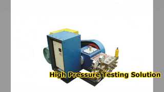 800बार हाइड्रो टेस्ट पंप दबाव परीक्षण प्रणाली