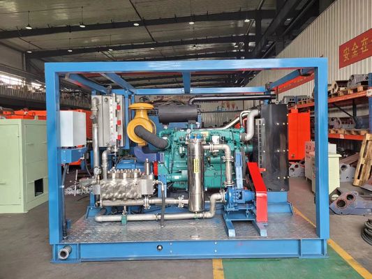 उच्च दबाव जेट ड्रेन क्लीनर 230 बार 250L/मिन उच्च दबाव पानी पंप