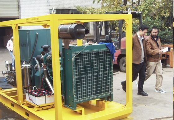 20000psi पोर्टेबल डीजल हाई प्रेशर वॉशर क्लीनर हाइड्रो ब्लास्टर वाटर पंप