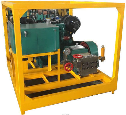 15kw अल्ट्रा हाई प्रेशर UHP वाटर ब्लास्टिंग मशीन हीट एक्सचेंजर्स पाइप क्लीनिंग