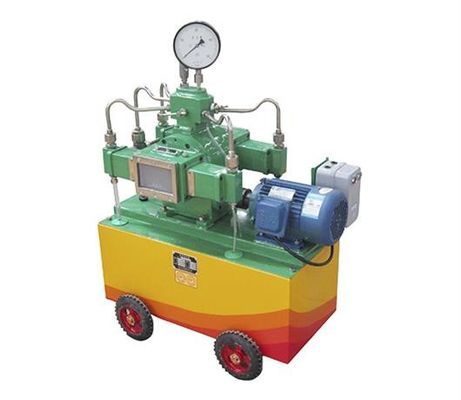 पानी के रिसाव परीक्षण के लिए 1.1kw 16MPa इलेक्ट्रिक हाइड्रो टेस्ट पंप इलेक्ट्रिक प्रेशर टेस्टर