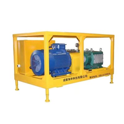 जंग हटाने के लिए हाई प्रेशर वाटर जेट पंप हाइड्रो ब्लास्टर 20000psi